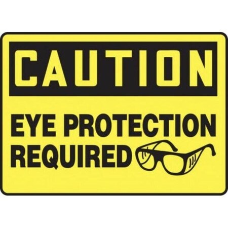 Accuform OSHA CAUTION SAFETY SIGN EYE MPPA622VA MPPA622VA